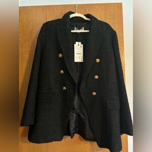 Zara black blazer